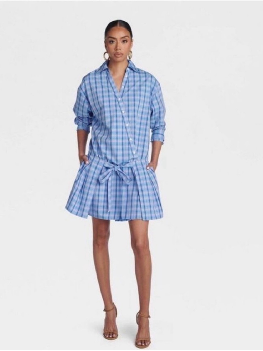KBB by Kahlana “The Apron Shirt Dress”
